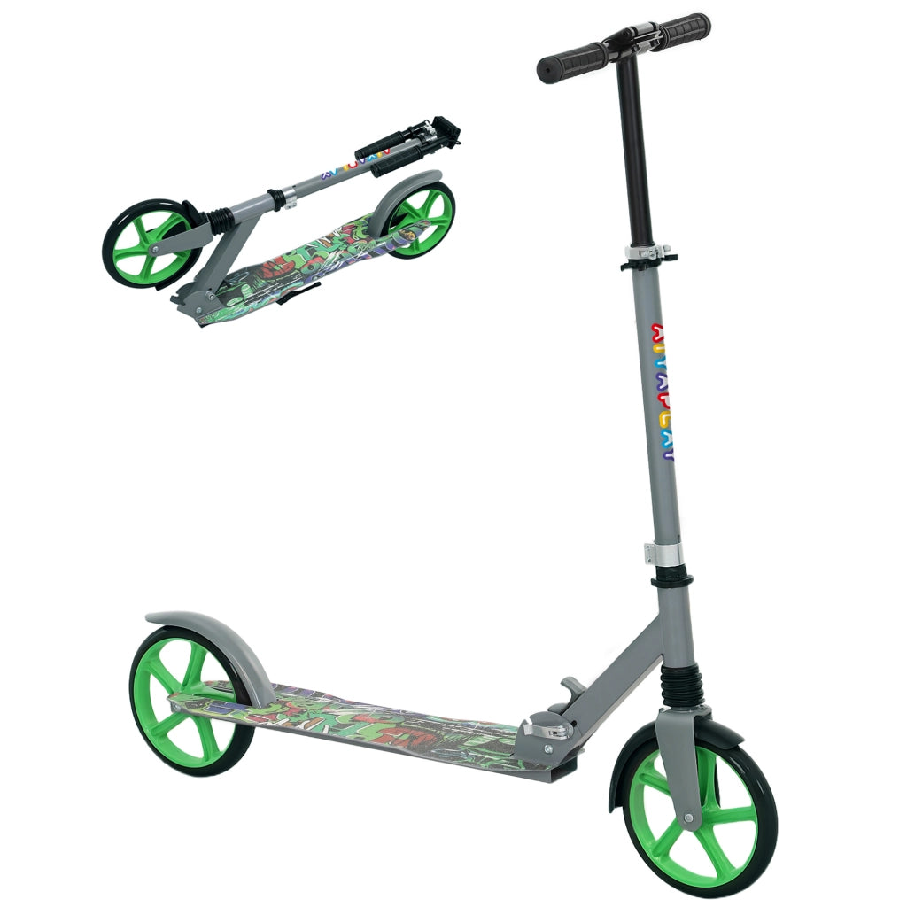 Monopattino ¨C zephmum ¨C Verde, Pieghevole, Regolabile