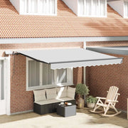 vidaXL Tenda da Sole con Antracite 3 x 2,5 m Metallo