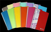 MAXI QUADERNO A QUADRETTO 4 MM CON SPIRALE DUO A4 140 FOGLI UTILIZZABILE DA ENTRAMBI I LATI COLORI ASSORTITI