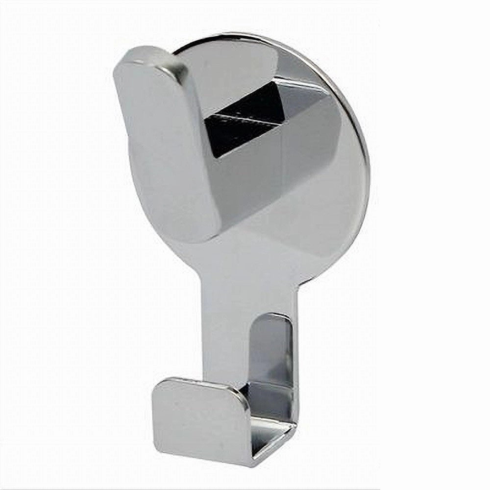 Trade Shop - Appendino Gancio 2 Posti Porta Asciugamano Bagno Casa Cucina Cromato 7.5cm 59730 -