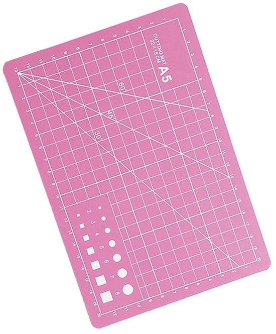 Pannello di taglio A5 in PVC autoadesivo - Antiscivolo - Taglio senza riflessi - 3 mm di spessore - 210 x 148 mm