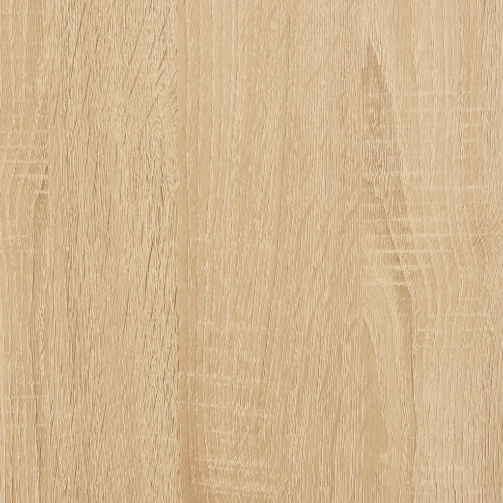 Panca Portaoggetti Rovere Sonoma 102x42x46 cm Legno Multistrato 835084