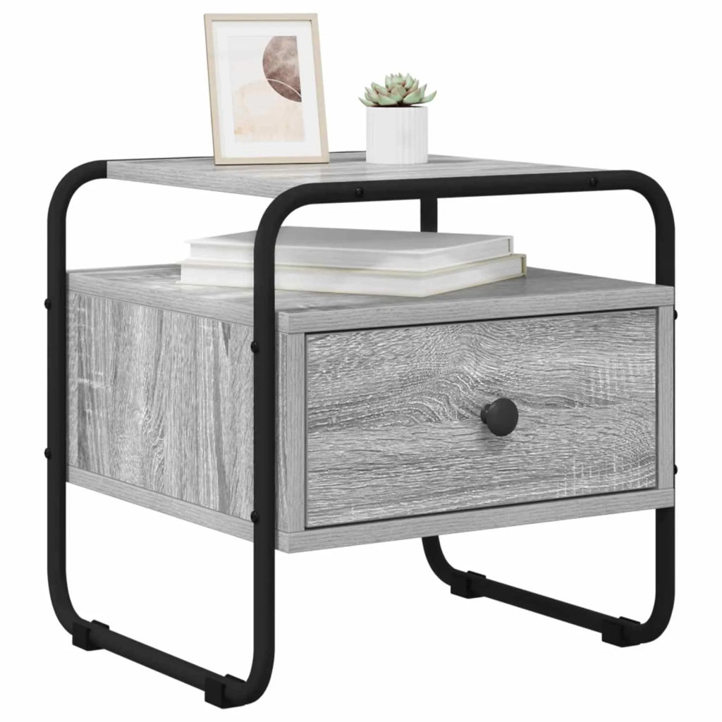 Armadio da Notte Sonoma grigio 40 x 39,5 x 40 cm 8007677
