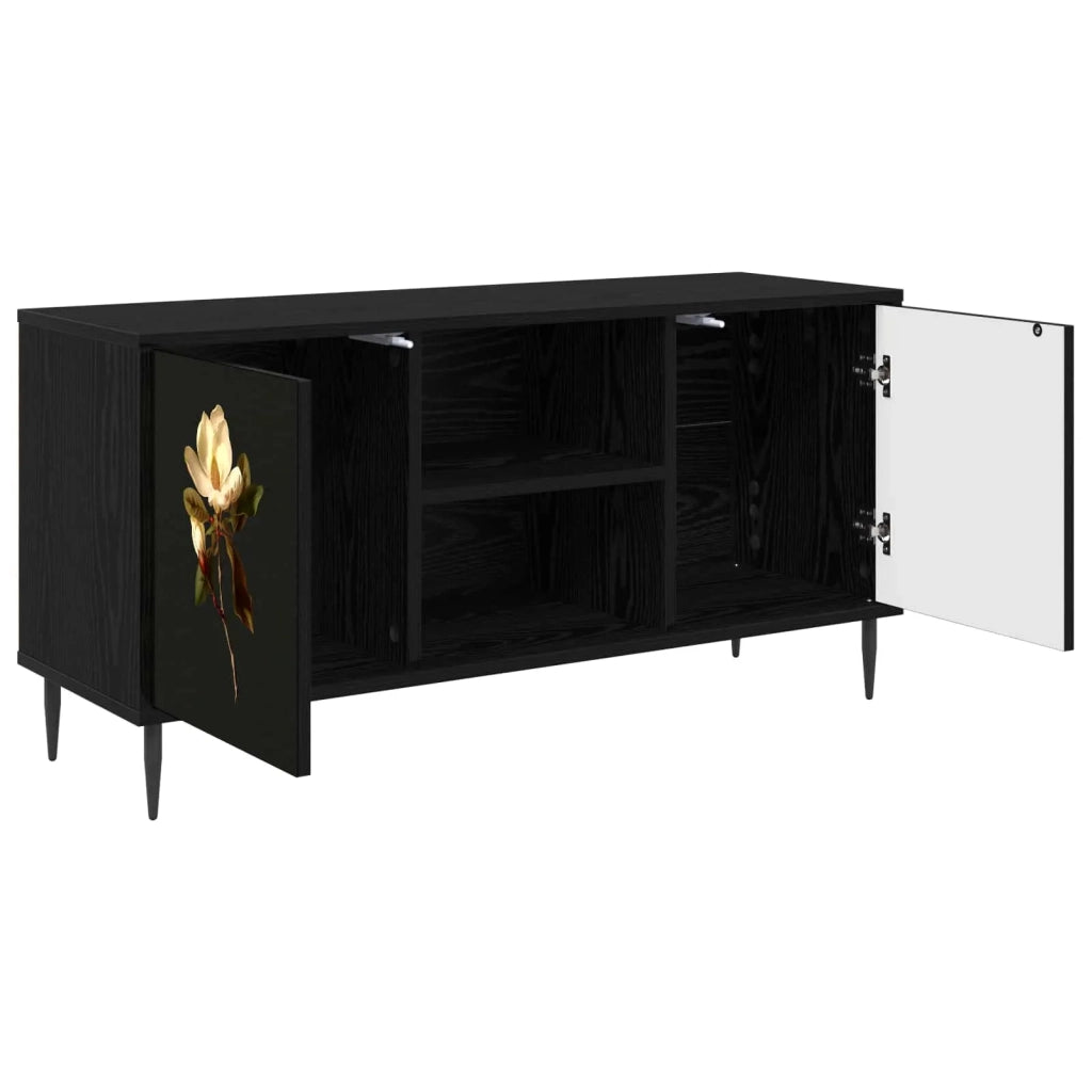 Mobile TV BREMEN 102 x 33 x 51 cm Rovere Nero 8007067