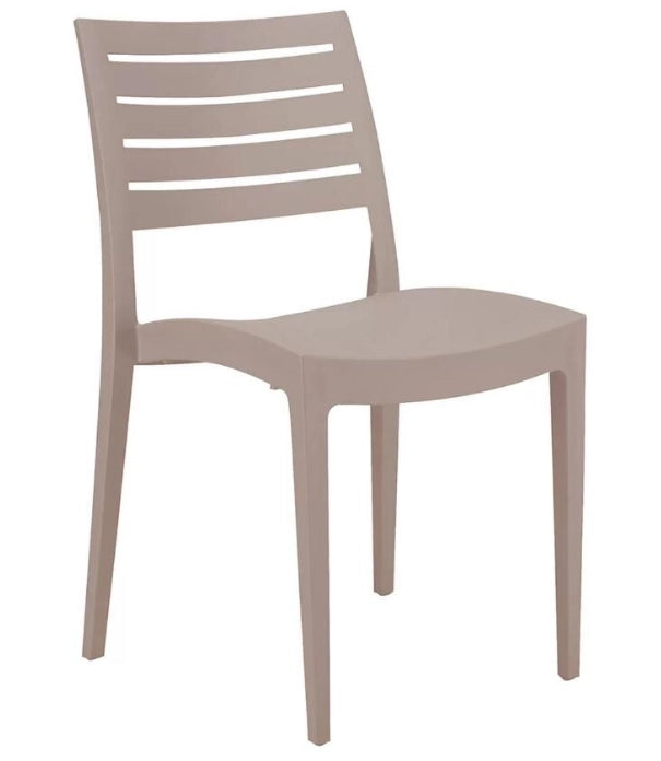 SEDIA IN POLIPROPILENE 'FIRENZE' juta  - GRANDSOLEIL