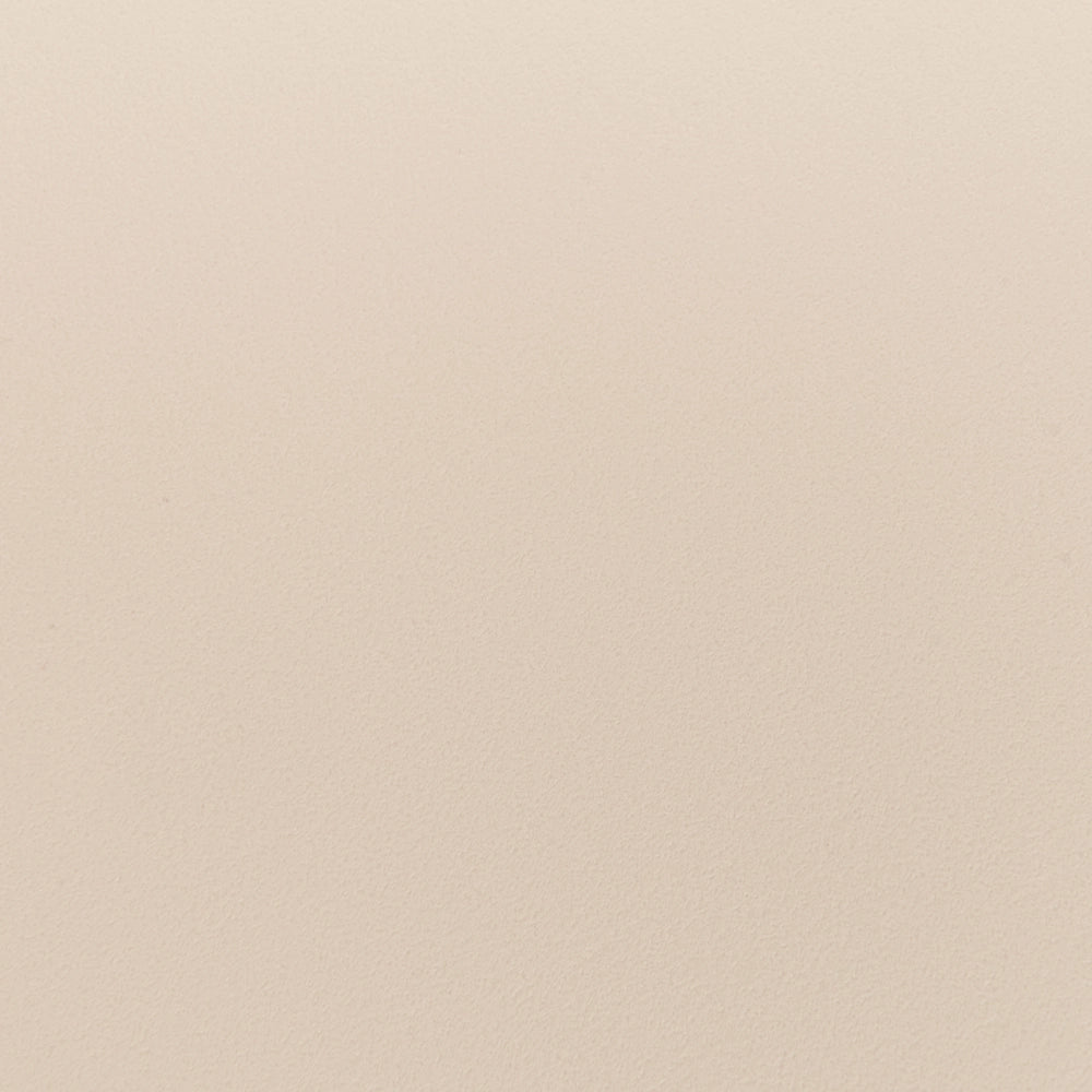 Set di 4 sedie da pranzo Beige Seduta sintetica Gambe in metallo Seduta moderna semplice e minimalista