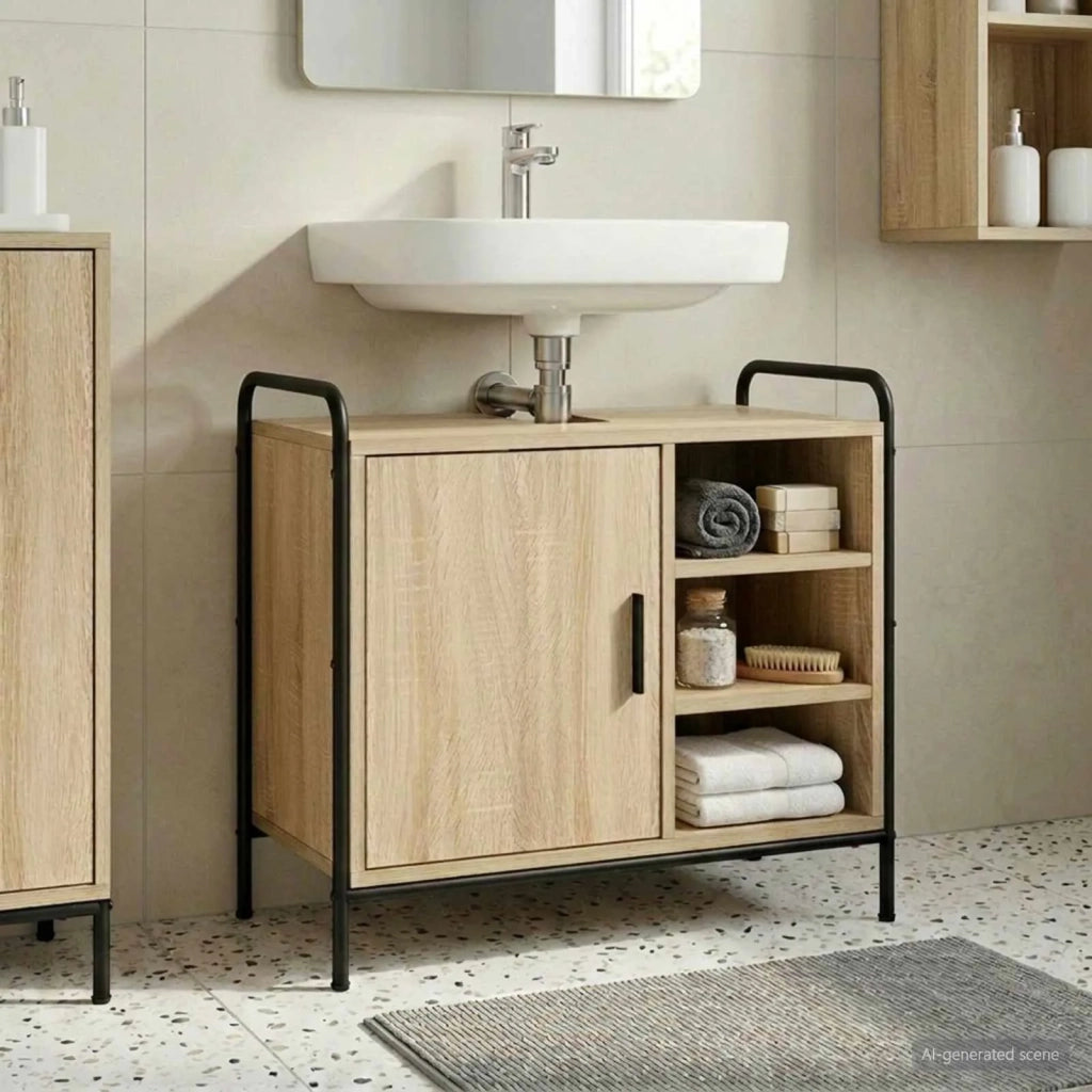 Mobile da Bagno Rovere Sonoma 65,5 x 34 x 61 cm 8014071