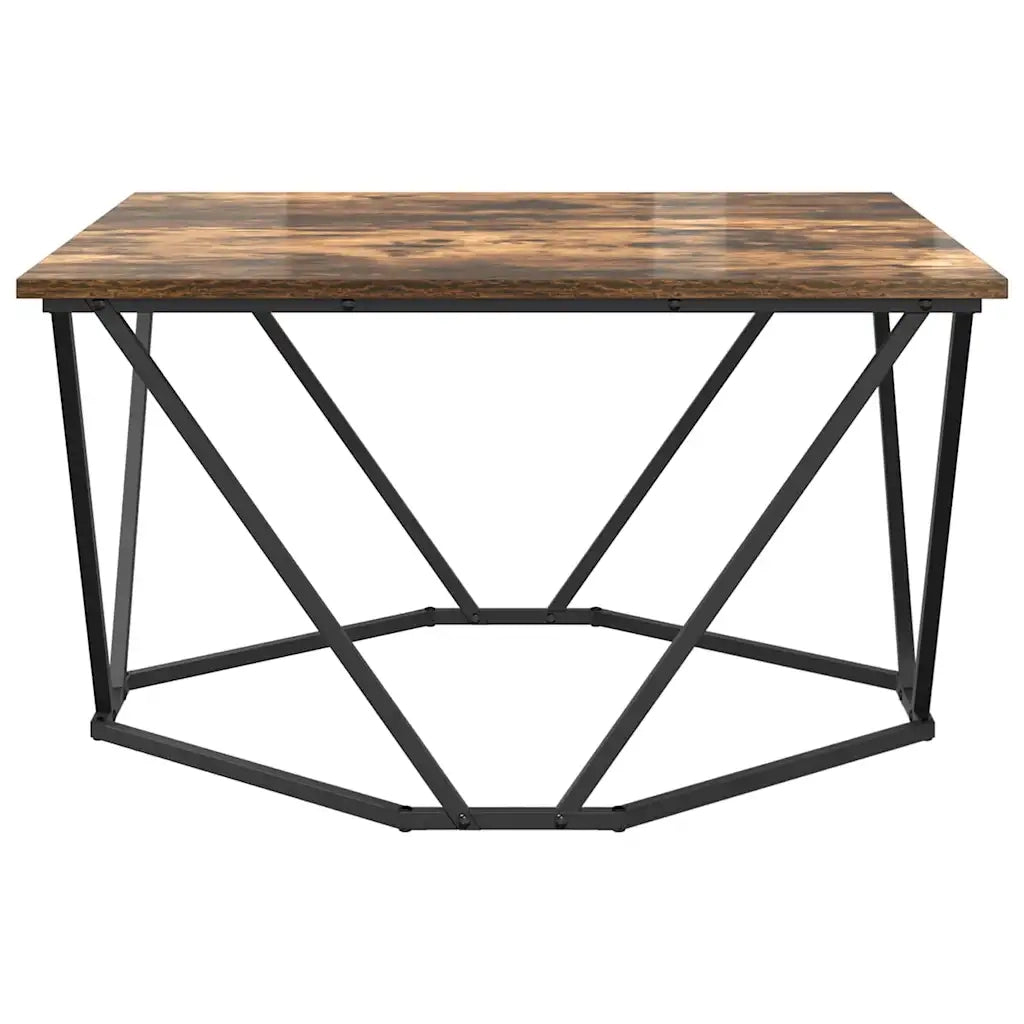 Tavolino da salotto Rovere fumé 80 x 80 x 45 cm 868275