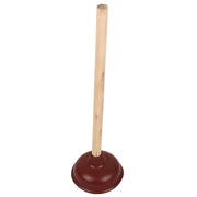Trade Shop - Sturalavandino Stura Lavandini A Ventosa Per Wc 13.5cm Con Manico In Legno 10116 -