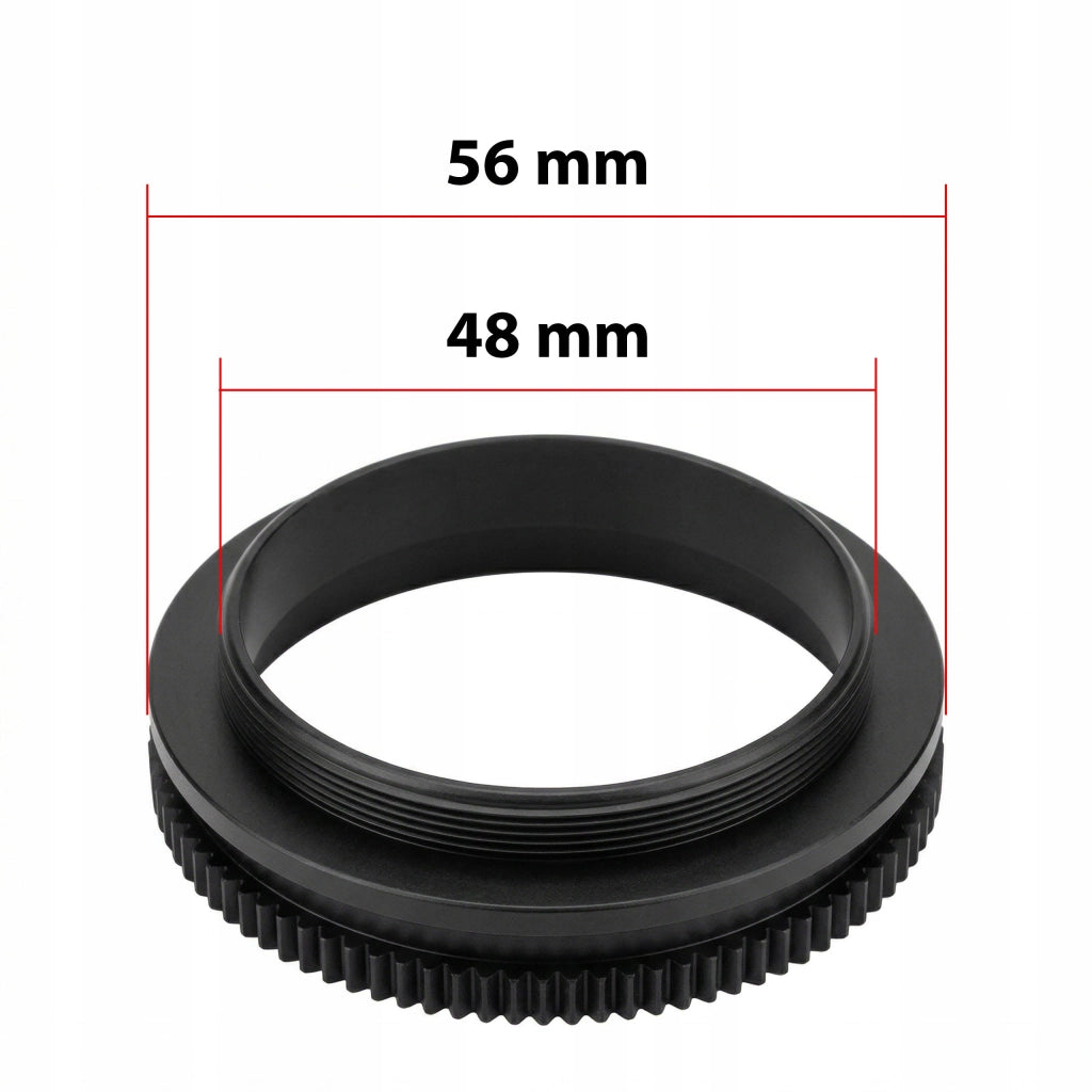 Adattatore LED per Microscopio Stereoscopico 48mm – Costruzione Leggera e Durevole | Filettatura 1-7/8"