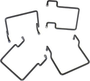 Protezioni per materasso laterali - grigio - 4 pezzi - adatti a telaio metallico