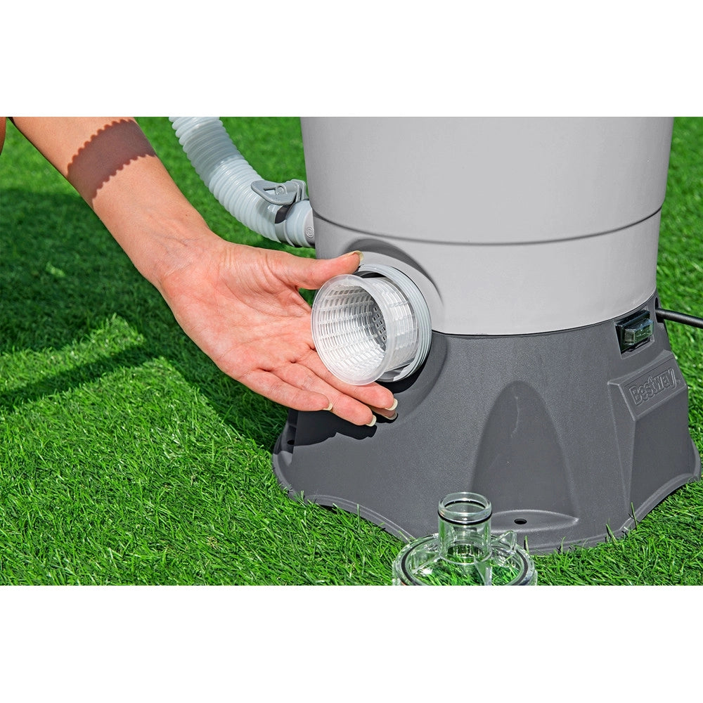 Trade Shop - Pompa Di Filtraggio A Sabbia Capacità Pompa 3.596 L/h Per Piscina Fuori Terra 58515 -