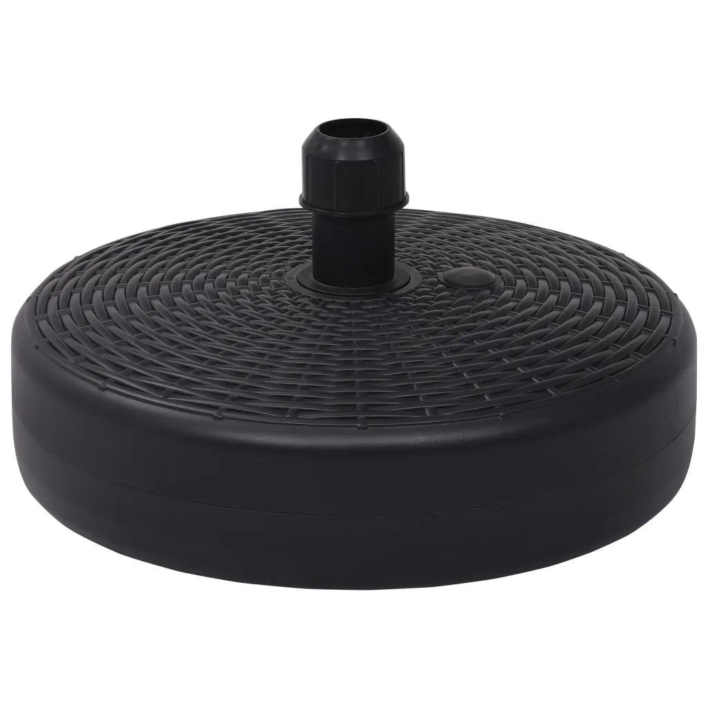 Base per Ombrellone Riempibile con Sabbia/Acqua 24L Nera  cod mxl 47162