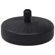 Base per Ombrellone Riempibile con Sabbia/Acqua 24L Nera  cod mxl 47162