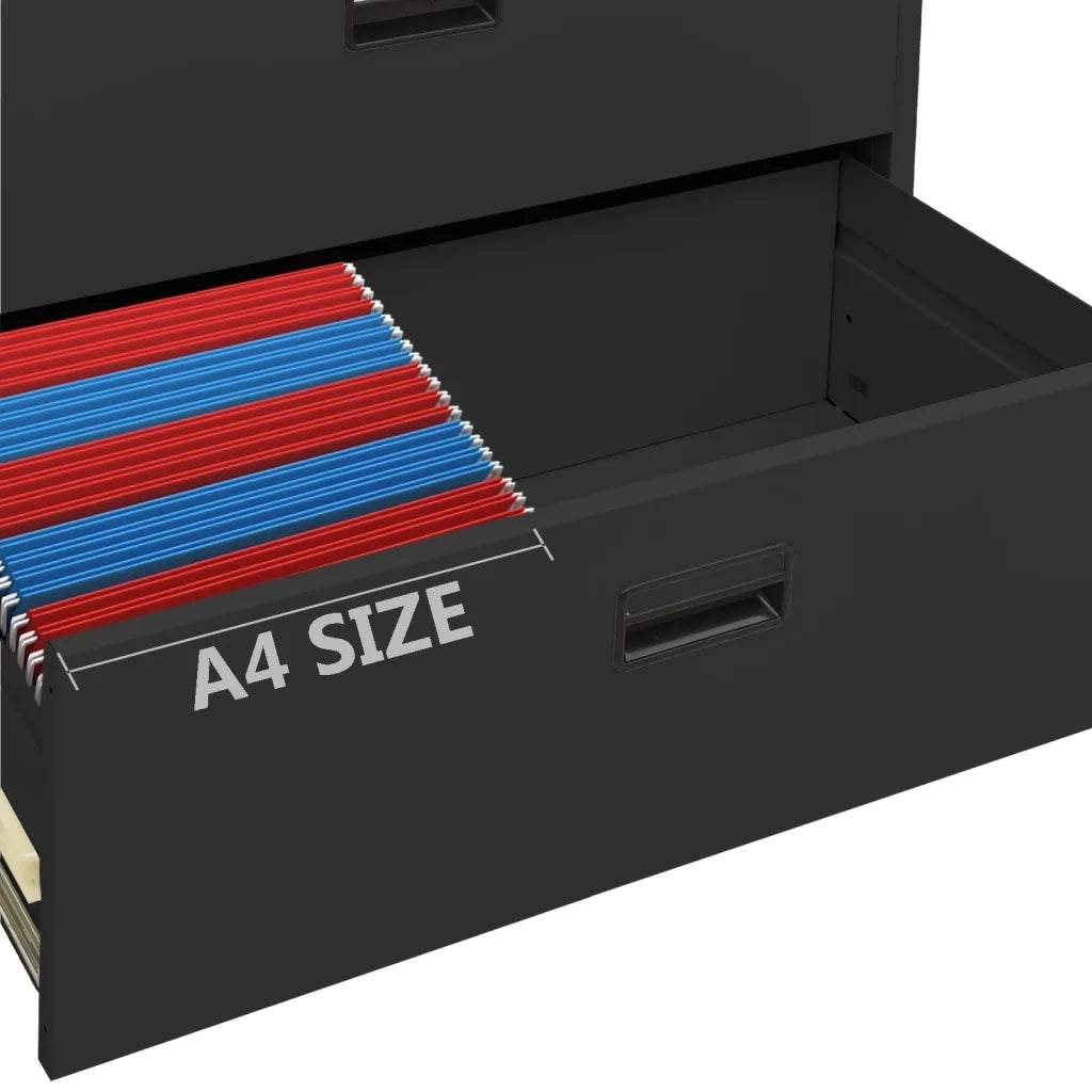 Armadio Classificatore Antracite 90x46x134 cm in Acciaio cod mxl 65340