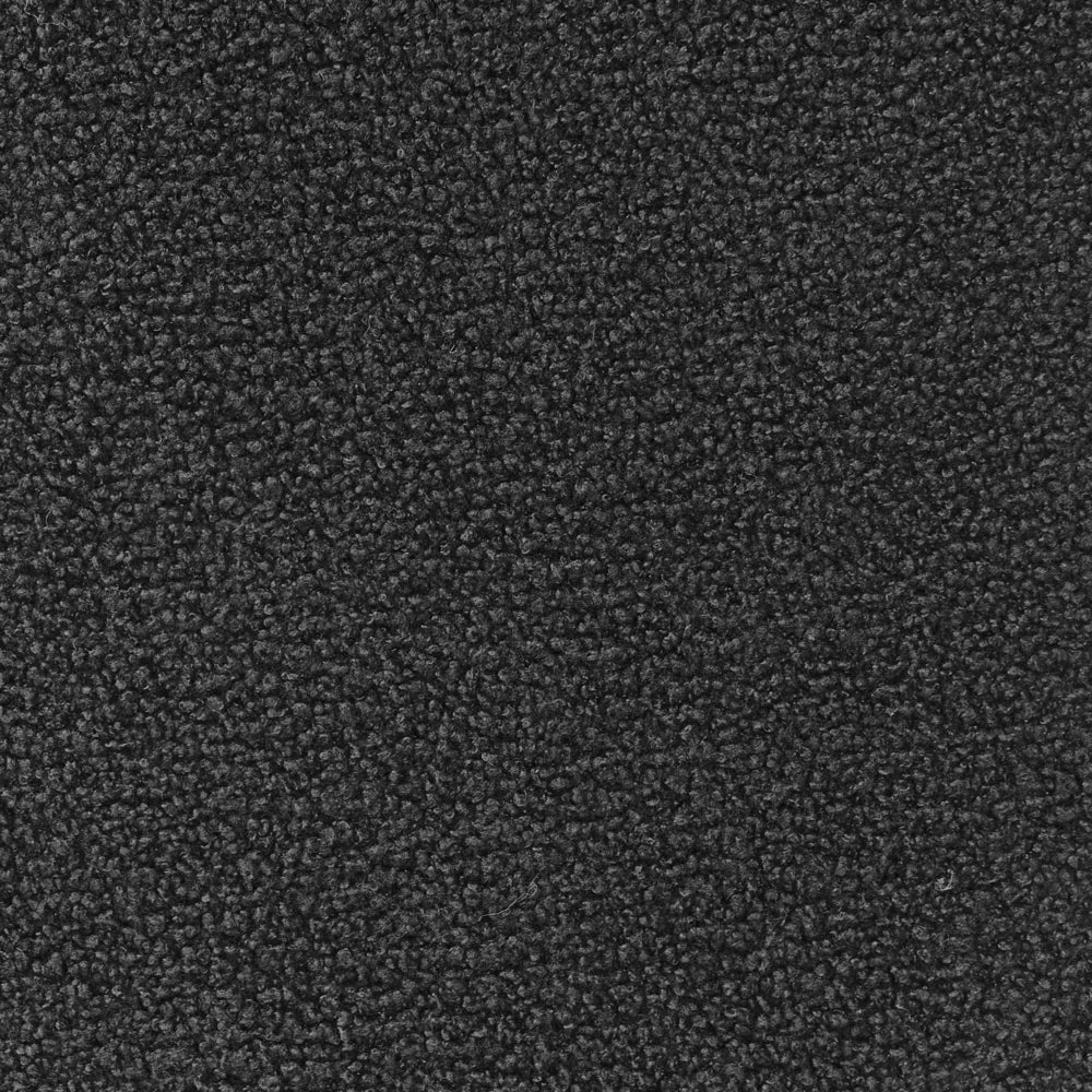 Panca Boucle nero e marrone chiaro con gambe in legno imbottite Panca per corridoio e panca da letto