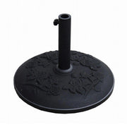Ombrellone solo base nero rose cm 50 kg25 misura tubo cm 5,8x0,12h28