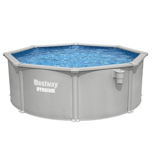 PISCINA METALLO D 366X122 C/POMPA HYDRIUM 56574