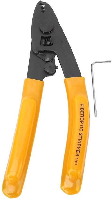 Strippatore Fibra Ottica Ergonomico - 3 Porte - Precisione