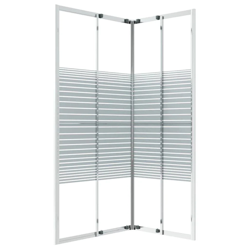 Box doccia ESG 90 x 70 x 180 cm trasparente e bianco 02_0002032