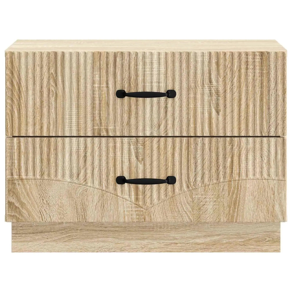 Comodino | Armadio da Notte | Mobiletto da notte con cassetto Rovere Sonoma 62 x 34,5 x 44,5 cm