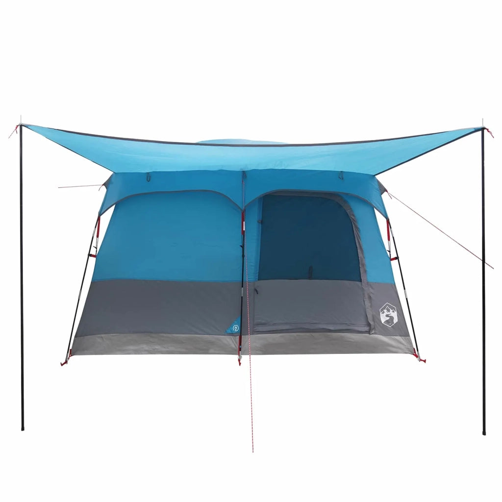 Tenda Familiare con tetto Blu 380 x 260 x 190 cm Poliestere 42028494