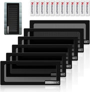 Ventilatore a Magnetismo - Protezione Effettiva - Set da 6 - Nero - PVC