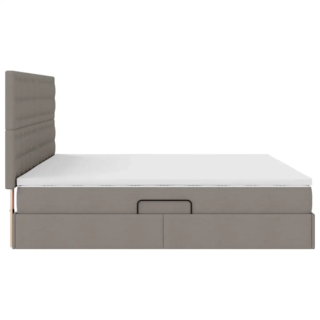 Letto con contenitore e materasso Talpa 200 x 200 cm Poliestere 3371931