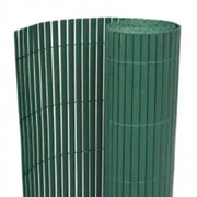 Recinzione da Giardino | Recinzione da cortile a Doppio Lato 110x400 cm Verde