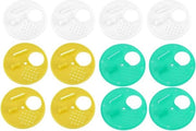 Entrata per nido d'ape in plastica a 12 pezzi - disco di ingresso per nido d'ape rotondo - attrezzature per apicoltori - necessario.