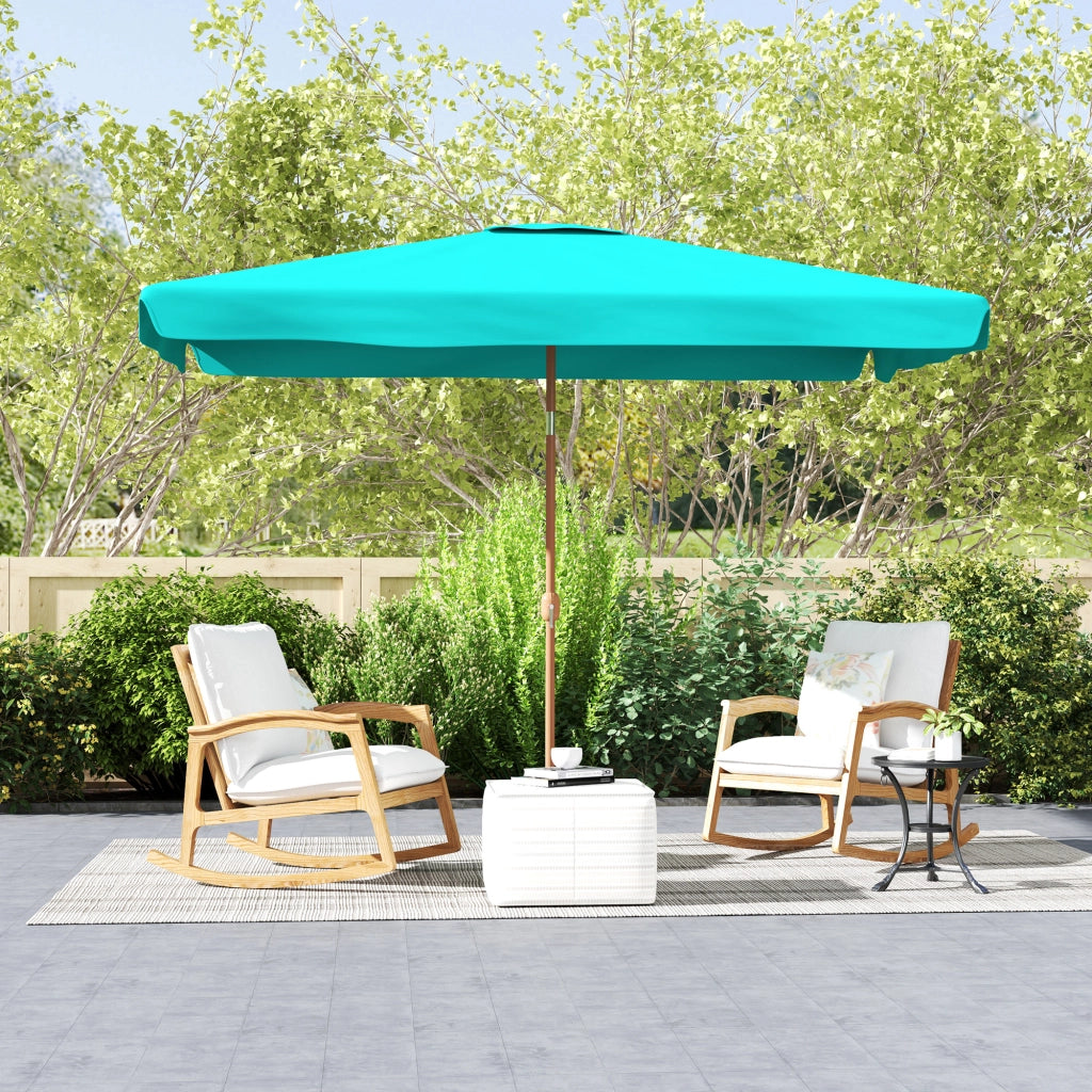 Ombrellone da Giardino 2x3 m Inclinabile ¨C zephmum ¨C Turchese