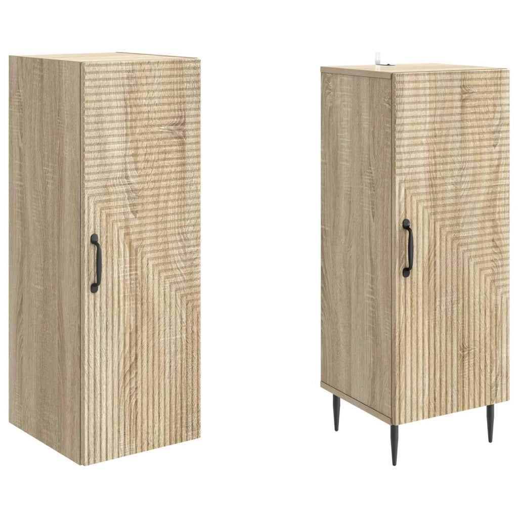 Set di armadi 2 pcs Rovere Sonoma 33 x 34,5 x 89,5 cm