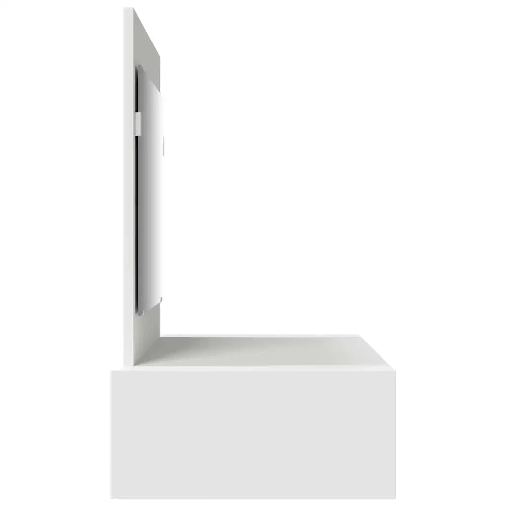Toeletta | Tavolo da Trucco Bianco 100 x 40 x 70 cm Legno multistrato