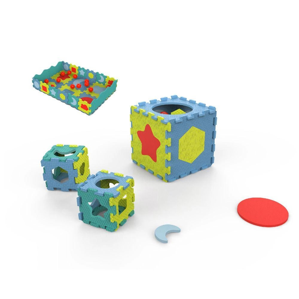 TAPPETINI EVA `CUBO MAXI` con 20 palline