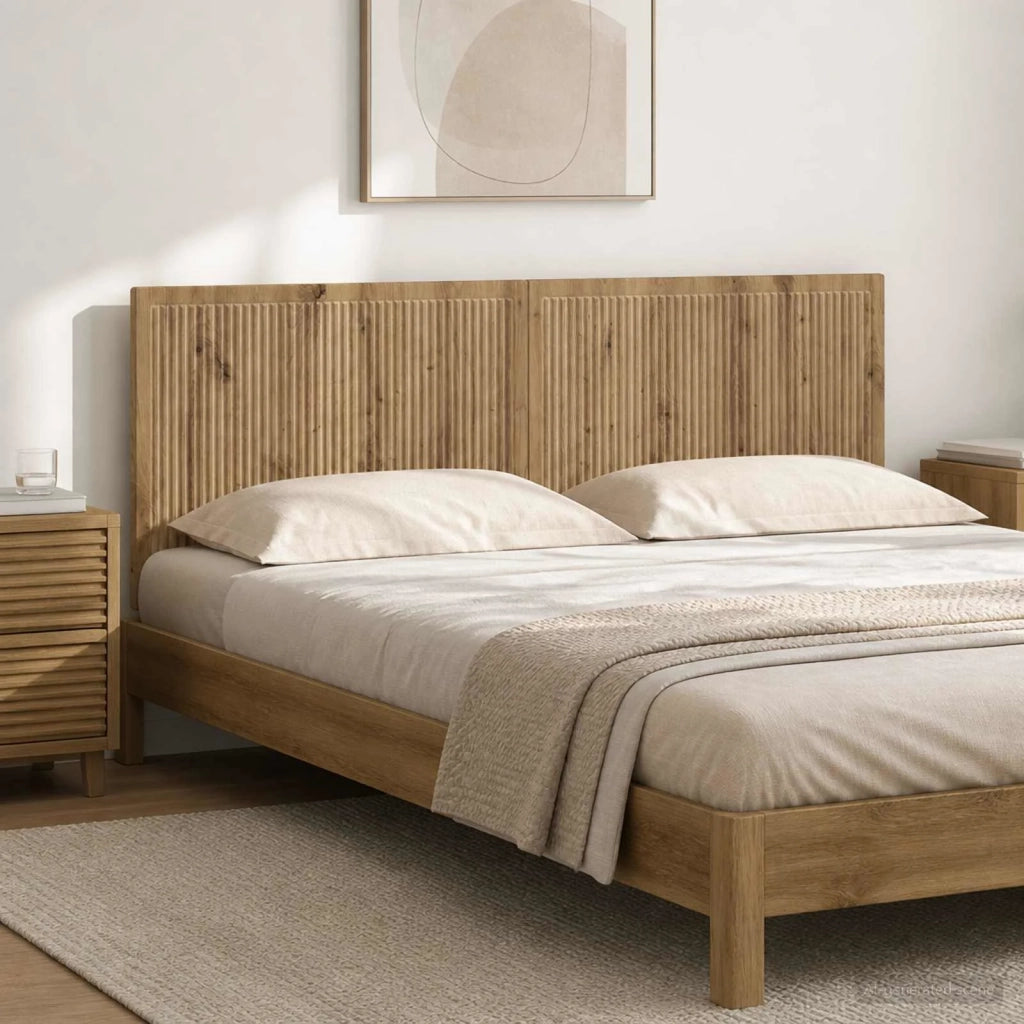 Testiera da Muro EDE Rovere Artigianale Legno ingegnerizzato 896084