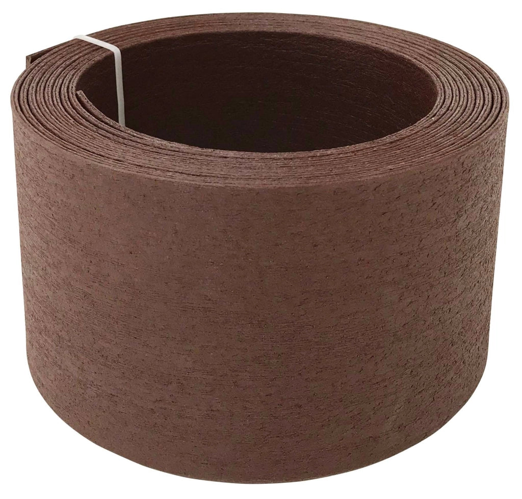 Bordo Flessibile per Aiuole 5m con Picchetti Marrone