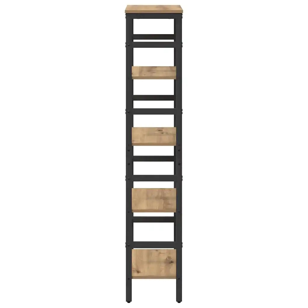 Libreria Rovere artigianale 40 x 29,5 x 149 cm