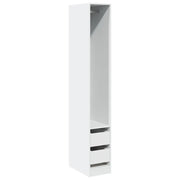 Armadio Bianco 30x50x200 cm in Legno Multistrato CFW1311625
