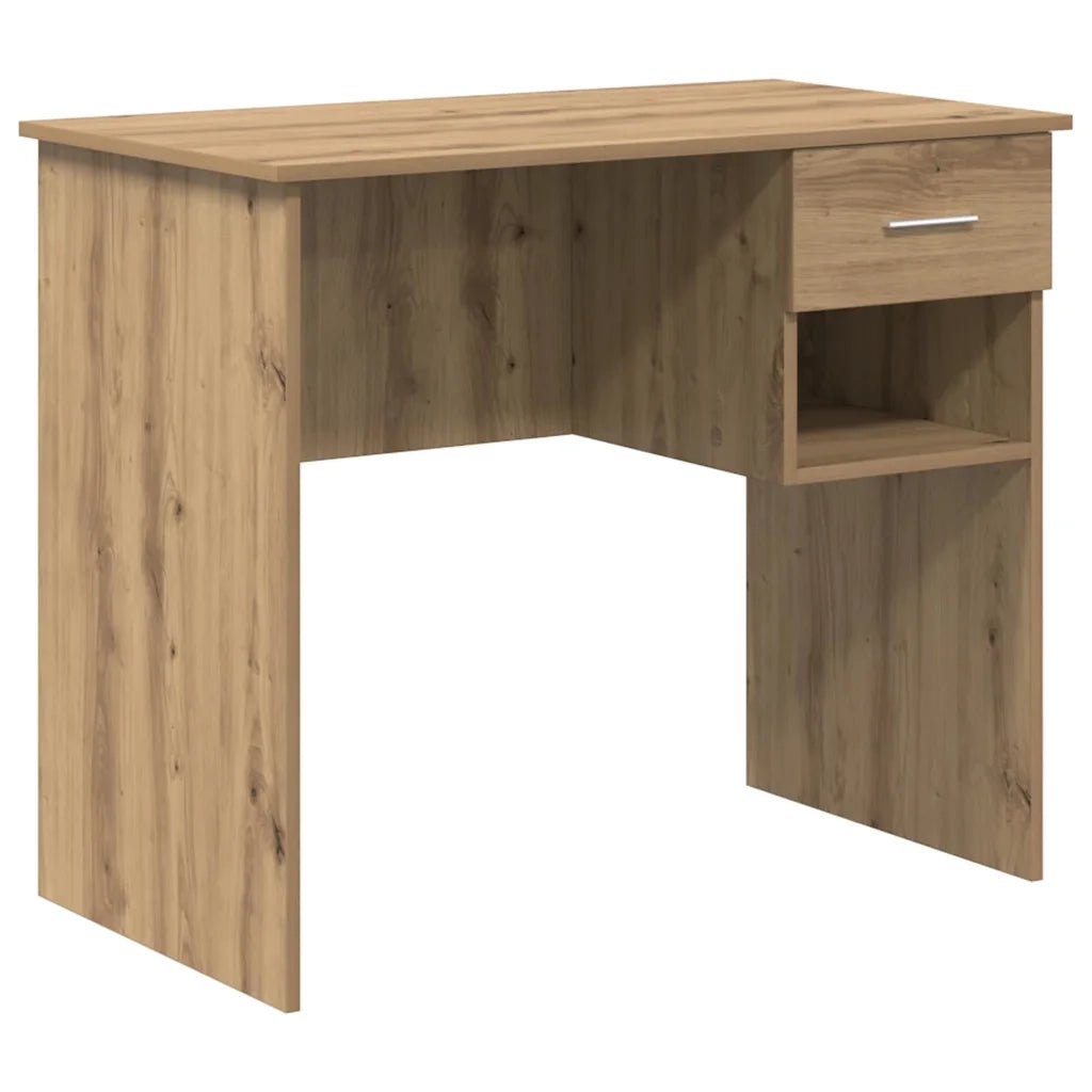 Scrivania Rovere artigianale 90 x 49 x 75 cm Legno multistrato 869273