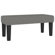 Panca 70 x 30 x 30 cm tessuto grigio scuro 02_0010470