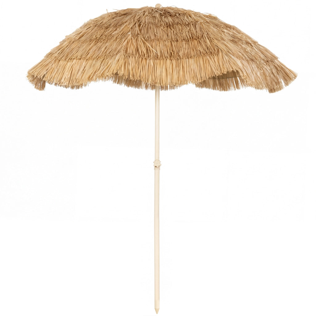 Ombrellone da spiaggia inclinabile ¨C zephmum ¨C 185 cm, kaki