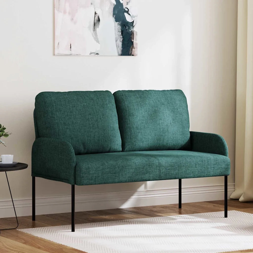 Divani con cuscino 110cm Verde Scuro Legno compensato