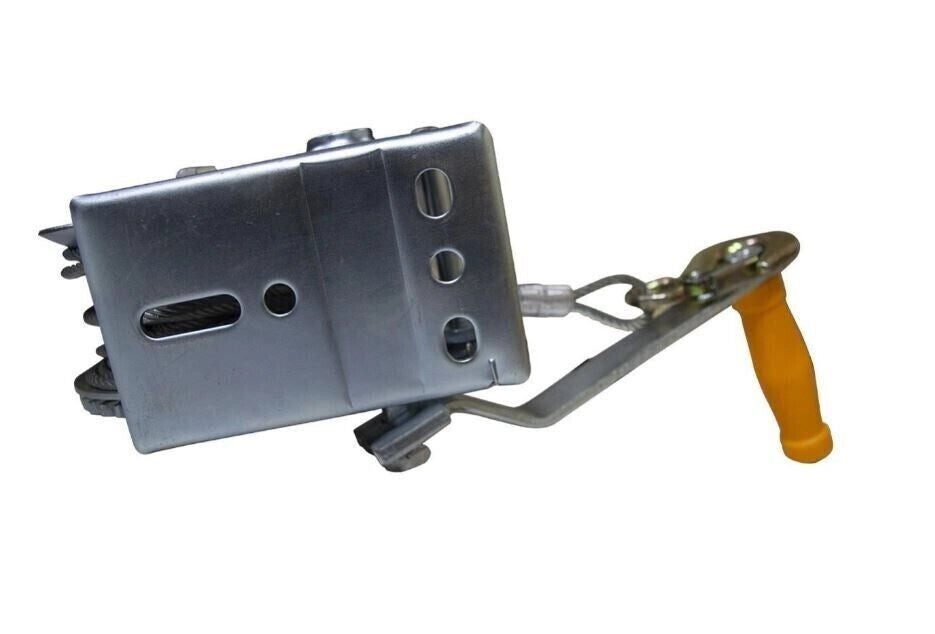 PARANCO MONTACARICHI VERRICELLO GANCIO MANUALE ARGANO 3000 LB CAVO ACCIAIO 10 MT