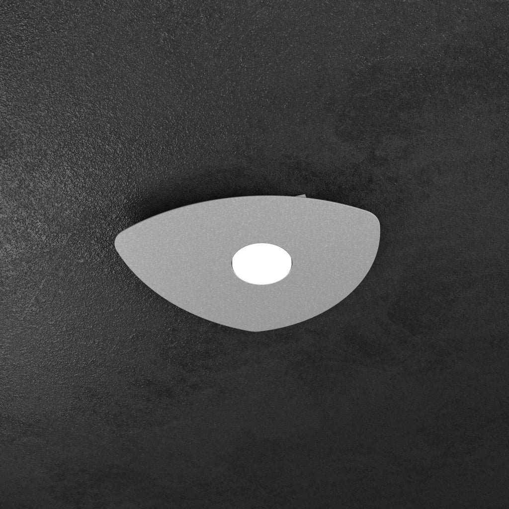 SHAPE APPLIQUE-PLAFONIERA 1 LUCE GRIGIO 1143-1-GR