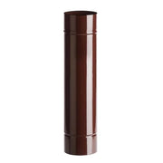 TUBO SMALTATO PER STUFA A LEGNA 'CLASSIC' Ø 130 mm - 50 cm - Col. marrone - SAVE