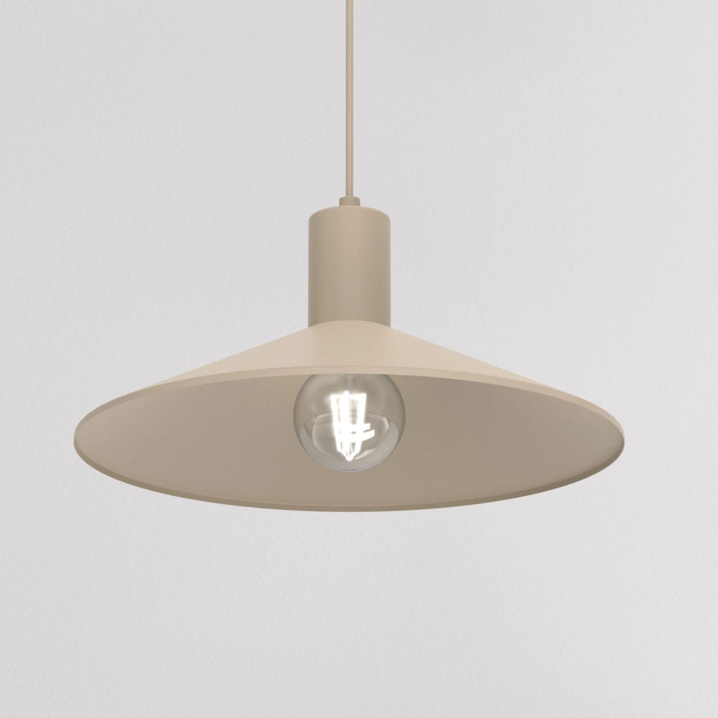 Lampada a sospensione Nox beige 1xE27 36 cm Luminex
