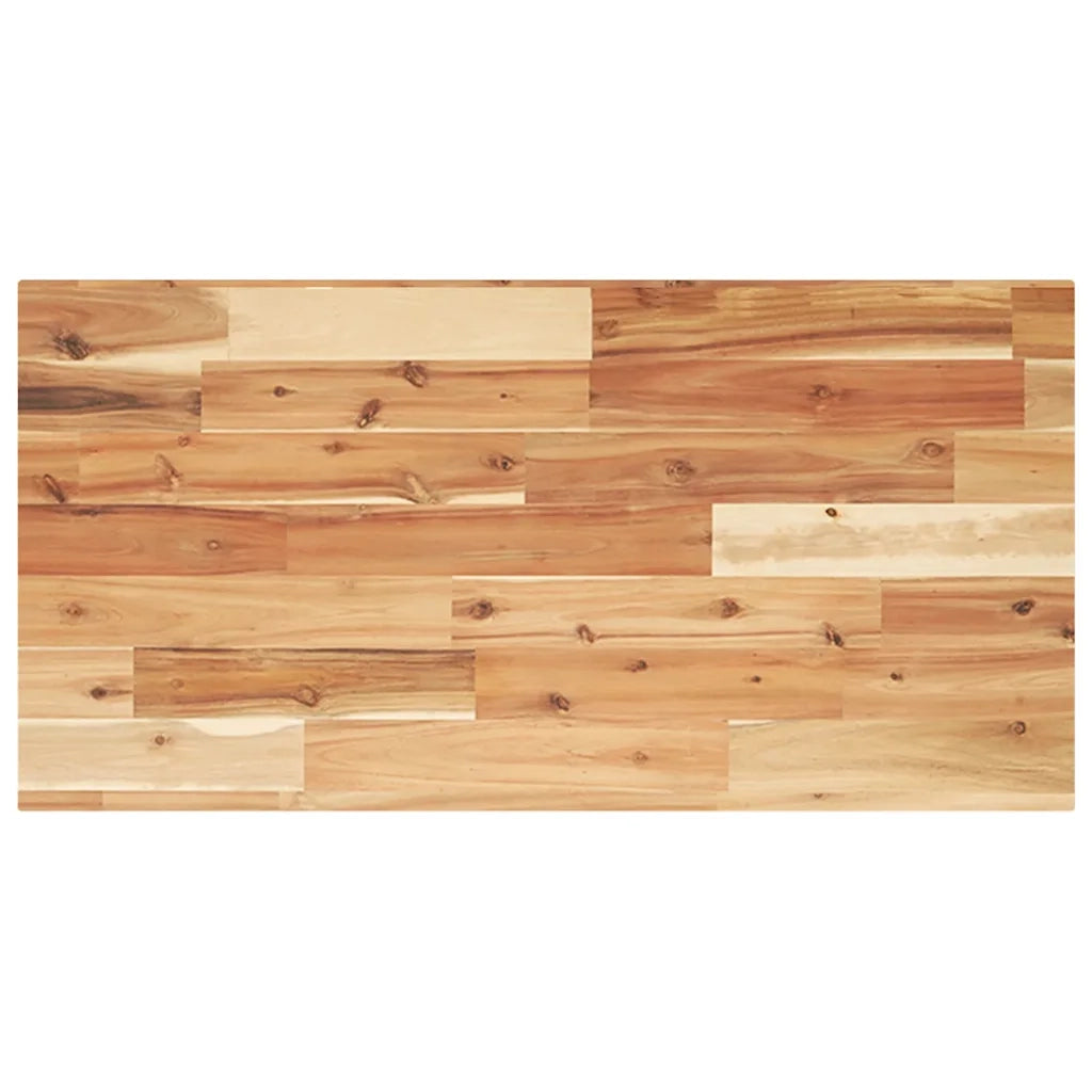 Mensole da Parete 2 pz 60x40x2 cm Legno Acacia Rifinito a Olio 3279552
