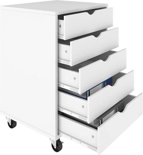Cassettiera su ruote - Dimensioni 187" B x 156" D x 254" H Blocco carico