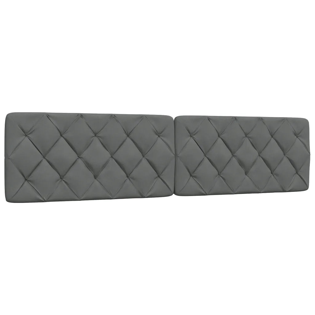 Giroletto senza Materasso Grigio Scuro 200x200 cm Tessuto