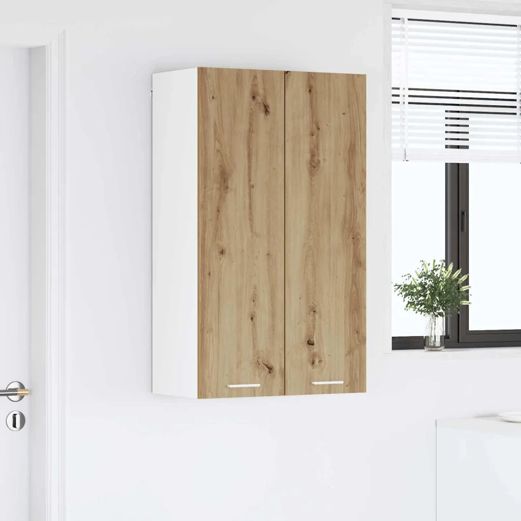 Armadio pensile con porta Rovere artigianale 60 x 31 x 100 cm 884361